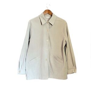 3‎ for $30! Cleo button up shirt with pockets. Size large